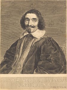 Pierre Séguier av Claude Mellan