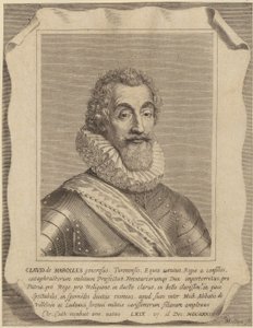 Portrett av Claude de Marolles av Claude Mellan
