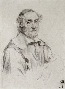 Portrett av Nicolas Claude (Nicolas-Claude) Fabri DE PEIRESC (de Peyresc), astronom av Claude Mellan