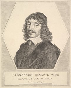 Portrett av Leonardos Philaras, 1651. av Claude Mellan