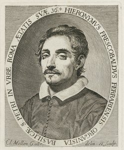 Portrett av komponisten Girolamo Frescobaldi 1583-1643, 1634