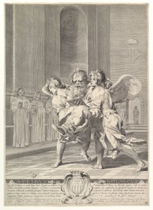 Sankt Peter Nolas, 1627 av Claude Mellan