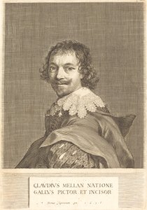 Selvportrett av Claude Mellan