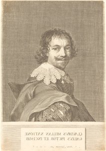 Selvportrett av Claude Mellan