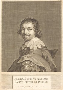 Selvportrett av Claude Mellan