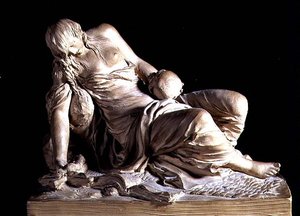 The Penitent Magdalen (terrakotta)