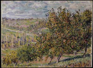 Epleblomst, 1878 av Claude Monet