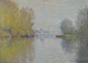 Høst på Seinen, Argenteuil av Claude Monet