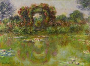 Vannliljesammen, Rosiers, 1913 av Claude Monet