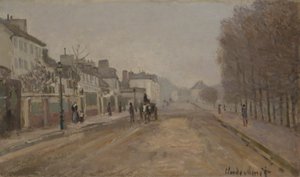 Heloise Boulevard, Argenteuil, 1872 av Claude Monet