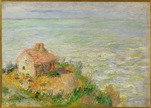 Tollhytte, ettermiddagseffekt av Claude Monet