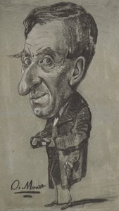 Karikatur av en mann med snusboks, ca. 1858 av Claude Monet