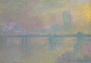 Charing Cross Bridge, London, 1901. av Claude Monet