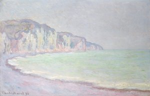 Cliffs at Pourville, 1896 av Claude Monet