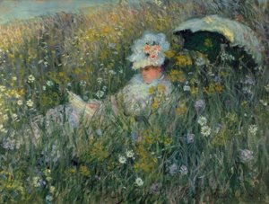 I engen av Claude Monet