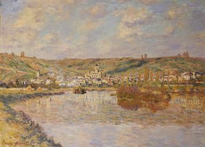 Slutten av ettermiddagen, Vetheuil av Claude Monet