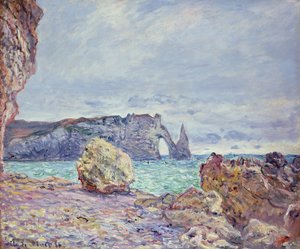Etretat, stranden og Porte d
