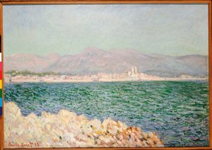Antibesbukta, 1888 av Claude Monet