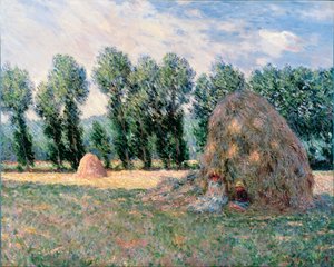 Høystakker av Claude Monet