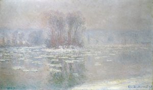 Is på Bennecourt, 1898 av Claude Monet