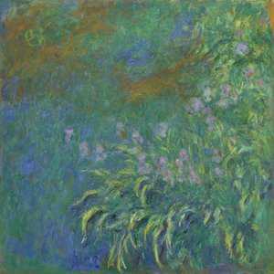 Iriser, 191417. av Claude Monet