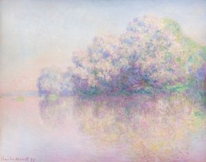 Øy av brennesler av Claude Monet
