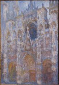 Rouen katedral. Porten, morgensol. harmoni av Claude Monet