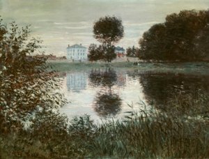 Treet i en ball, Argenteuil av Claude Monet