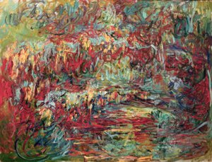 Le Pont japonais (den japanske broen) av Claude Monet