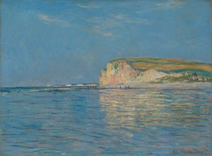 Lavvann ved Pourville, nær Dieppe, 1882 av Claude Monet
