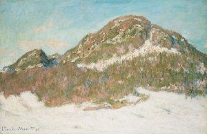 Kolsaas-fjellet, Sollyseffekt, 1895 av Claude Monet