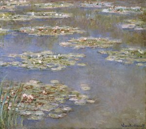 Vannliljer, ca. 1905 av Claude Monet