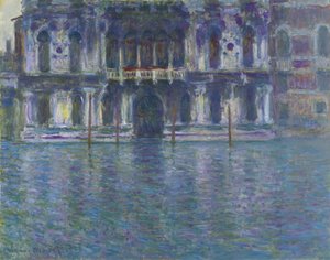 Contarini-palasset av Claude Monet