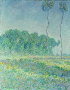 Vårlandskap av Claude Monet