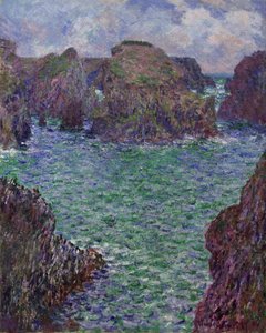 Port-Goulphar, Belle-Île av Claude Monet