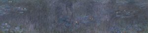 Speilinger av trær av Claude Monet