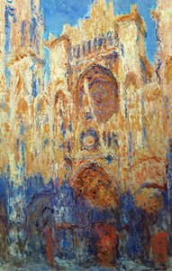 Rouen katedral av Claude Monet