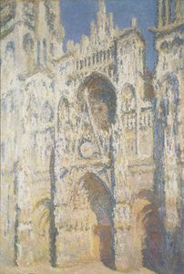 Rouen-katedralen i fullt sollys: Harmoni i blått og gull, 1894 av Claude Monet