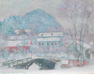 Sandvika, Norway, 1895 av Claude Monet