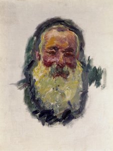 Selvportrett, 1917 av Claude Monet