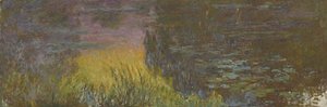 Solnedgang av Claude Monet