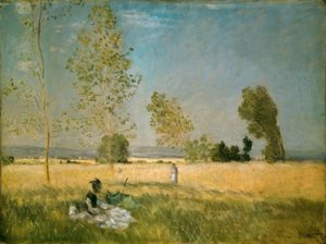 sommer av Claude Monet