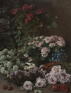 Vårblomster av Claude Monet