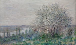 Vårstemning i Vétheuil, 1880 av Claude Monet