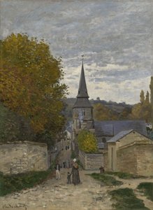 Gate i Sainte-Adresse, 1867 av Claude Monet