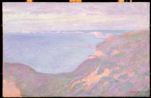 Cliffs nær Dieppe, 1897 av Claude Monet