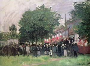 Den fjortende juli av Claude Monet