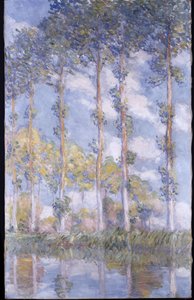 Poplene av Claude Monet