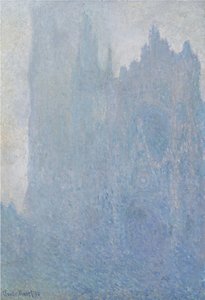 Rouen-katedralen i tåke, 1893 av Claude Monet