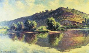 Seinen ved Port-Villez, 1883 av Claude Monet
